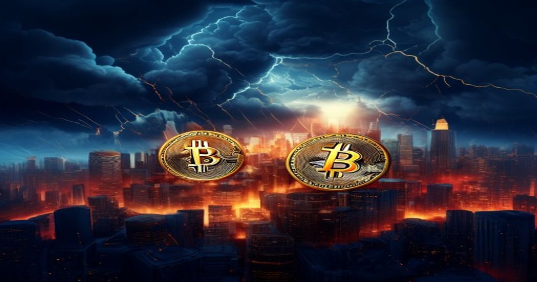Crypto market news illustration — Bitcoin and Ethereum, today's market mood